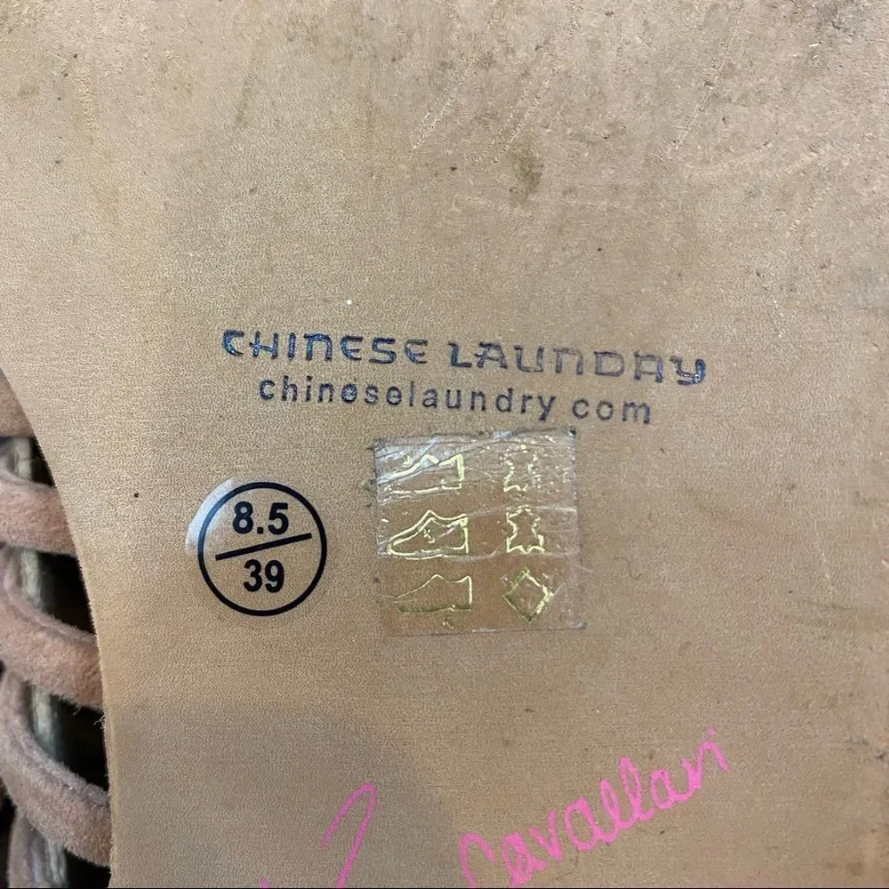 Chinese Laundry Kristen Cavallari Beatrice Gladiator Sandals‎ Size 8.5